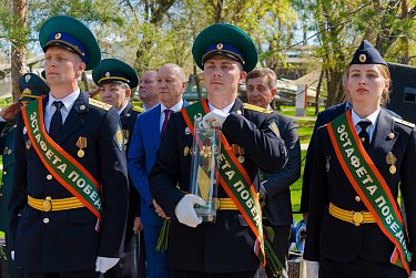 Оренбуржье приняло Эстафету Победы